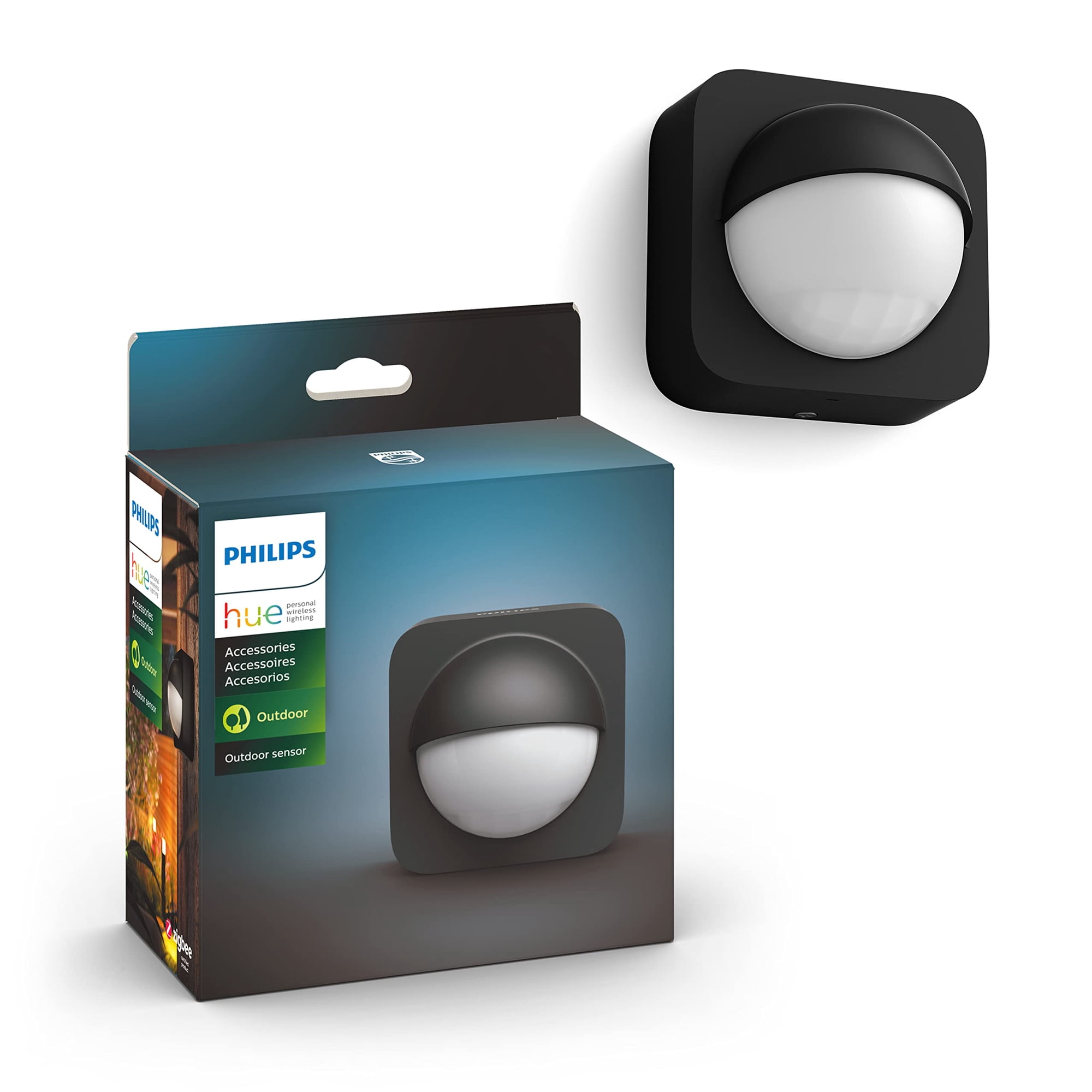 Detector De Movimiento Philips Hue Outdoor Sensor Alexa Resistente A La Intemperie
