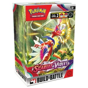 Juego De Cartas Coleccionables Pokémon Scarlet And Violet Build Battle Box