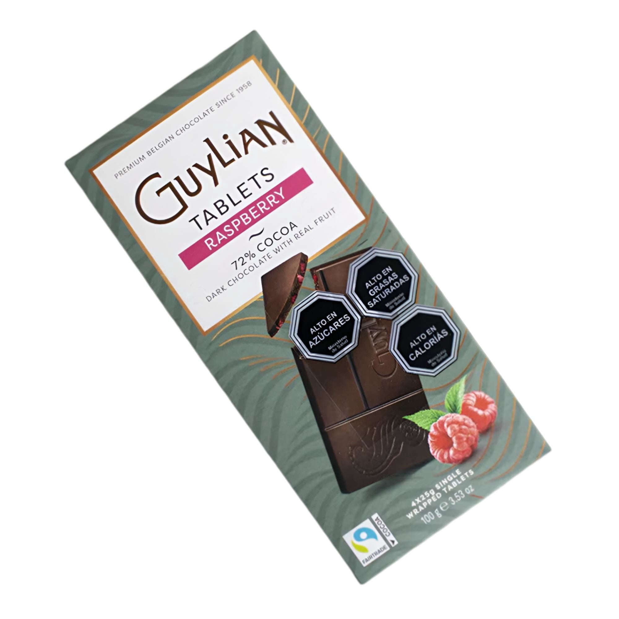 Barra De Chocolate Sabor Frambuesa 100 g Guylian