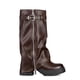 thumbnail image 1 of Botas Largas Mujer De Moda Eco Cuero Vintage Weide CZY603, 1 of 9