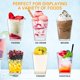 thumbnail image 4 of Vasos de postre, 100 unidades, 90 ml, con tapas y cucharas para fiestas y hogar, 4 of 9