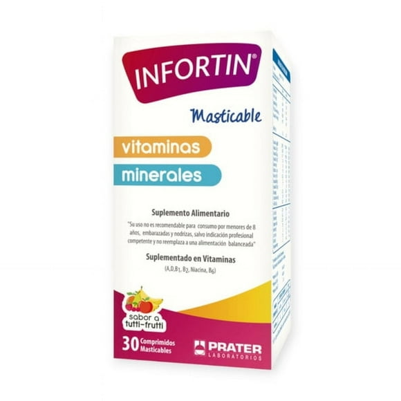 tin Masticable 30 Comprimidos -