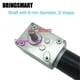 thumbnail image 5 of Motor de engranaje helicoidal DC BRINGSMART 12 V 12 rpm 70 kg.cm de alto par, 5 of 8