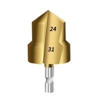 Ioensy - Broca Avellanada Para Reparación De Tuberías Ppr, Acero De Aleación Multifuncional Resistente, 24 31