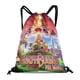 thumbnail image 1 of Película Earthbound Mochila de Cuerdas para Deportes y Gimnasio, Bolsa de Cuerdas Resistente al Agua, Bolsa Cinch, 30×40cm, 1 of 6