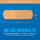 thumbnail image 5 of MEDca Flexible Fabric Bandages, 3" x 1", Latex-Free, 200 Count, 2 Pack, One Size, 5 of 9
