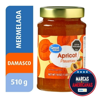 Mermelada De Damasco 510 G Great Value