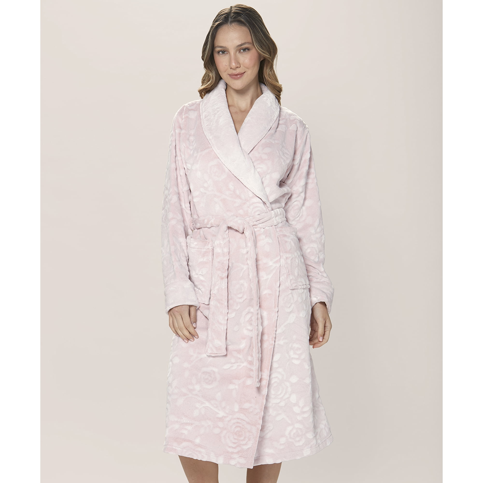 Lady Genny - Bata Polar Fantasía | Calidez Suave Y Femenina