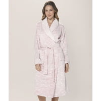 Lady Genny - Bata Polar Fantasía | Calidez Suave Y Femenina