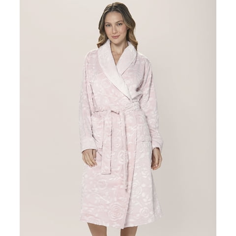 Lady Genny - Bata Polar Fantasía | Calidez Suave Y Femenina