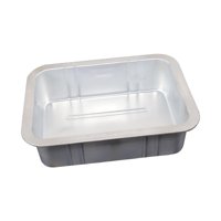 Ioensy - Bandeja De Drenaje De Aceite De Motor Bandeja De Goteo De Aceite Rectangular Para Camión Motocicleta Vehículo Blanco S