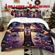 thumbnail image 1 of 3pcs Gothic Cross Printed Bedding Set Soft Duvet Cover with 2 Pillowcases All Season Comfort, 1 of 5