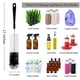 thumbnail image 2 of Juego de cepillos para limpieza de botellas ALINK, paquete de 8 unidades, mango largo, color negro, 2 of 7