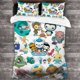 thumbnail image 1 of x853 Bed SheetsOctonauts Bedding Set Twin Full Size Bed Set Aldult Kid Bedroom Duvetcover Sets Anime Octonauts 3-Piece Bedding Set (1 Duvet Cover + 2 Pillow Shams) nj853, 1 of 5