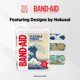 thumbnail image 4 of Curitas BAND‑AID de Tela Flexible 50 Unidades Hokusai, 4 of 9