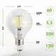 thumbnail image 2 of Bombilla LED globo KOR 5,5 W (equivalente a 60 W) 5000 K regulable – paquete de 4, 2 of 9