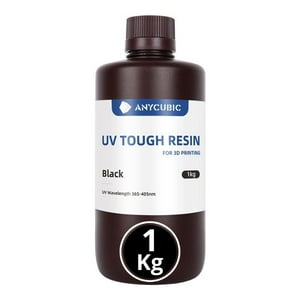 Anycubic - Resina 3D Flexible Dura Negra 1000G | Resinas
