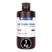 Anycubic - Resina 3D Flexible Dura Negra 1000G | Resinas