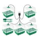 thumbnail image 2 of Bandejas Para Plantas Con Macetas De Vivero Para Plantas Con Luz De Crecimiento Para Jardín De Germinación Interior, 5 Piezas Regulares, 2 of 3
