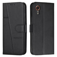 Foxdock - Funda Flip Para Samsung Galaxy X Cover 7 – Carcasa Delgada Y Resistente A Impactos Con Soporte Para Uso Diario Y Profesional
