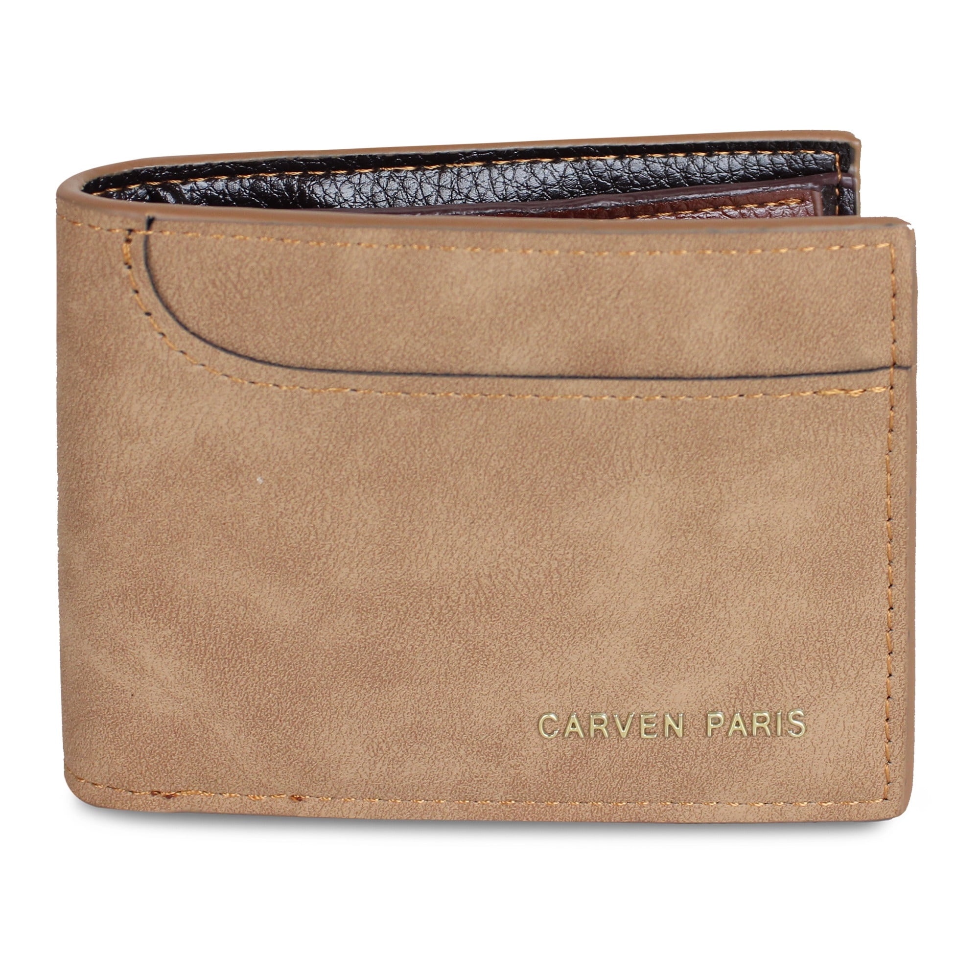 Carven Paris - Billetera De Hombre León Café