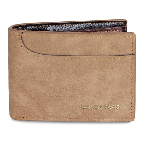 Carven Paris - Billetera De Hombre León Café
