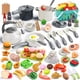 thumbnail image 1 of Kitchen Playset Funpynani, 130 unidades, con ollas, sartenes y utensilios, color blanco, 1 of 7