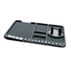 thumbnail image 4 of Alfombrilla antideslizante multifunción para coche, soporte para matrícula de tarjeta de aparcamiento antivibración de silicona, teléfonos móviles, GP Negro, 4 of 5