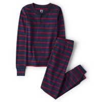 Conjunto De Pijama The Children'S Place De Manga Larga, 100% Algodón 16