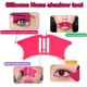 thumbnail image 4 of Plantilla de silicona para sombras de nariz, reutilizable, para contorno de nariz, resaltador, herramienta de pincel 4 en 1, multifuncional, para contorno de cejas y delineador de ojos, para mujer..., 4 of 7
