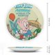 thumbnail image 2 of Tiny Toon Plato decorativo de porcelana fina (bone china), plato decorativo de cerámica para hogar, oficina, soporte de pared, platos decorativos para dormitorio - 6 pulgadas (15 cm), 2 of 6