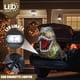 thumbnail image 3 of Decoración inflable de Halloween con diseño de dinosaurio ZPISF, 1,1 m, con LED, 3 of 7