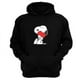 thumbnail image 1 of Polerón Canguro Snoopy Negro Talla Xs Unisex, 1 of 2