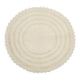 thumbnail image 1 of Alfombra de baño DII Crochet Collection, reversible, redonda, 70 cm, 1 of 8