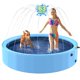 thumbnail image 1 of Alberca Plegable para Perros Bilibara 160L con Aspersor para Perros Pequeños, 1 of 7