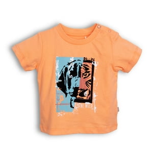 Polera Bebe Niño Naranjo Pillin