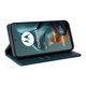 thumbnail image 3 of Funda Billetera de Cuero para Motorola MOTO G05 con Tarjetero y Soporte - Tapa Magnética Azul, 3 of 6