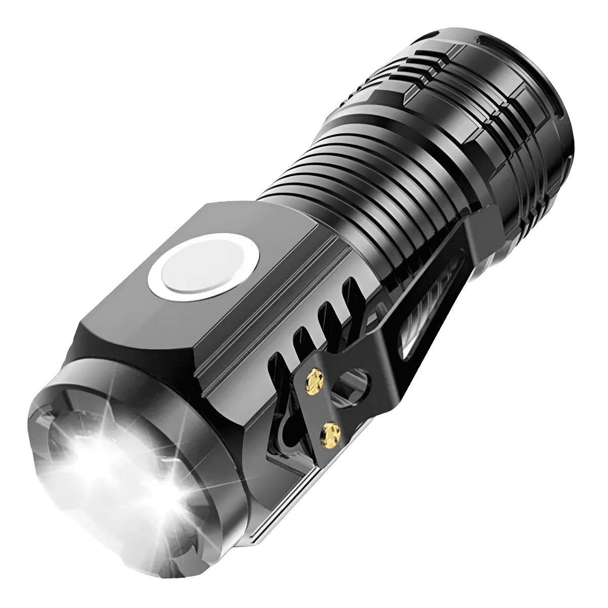 Genérico - Pack X3 Linterna Tactica Linterna Recargable Linterna Mini