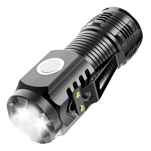 Genérico - Pack X2 Linterna Tactica Linterna Recargable Linterna Mini