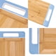 thumbnail image 3 of Bandeja Para Servir Rectangular Bambú Color Madera, 3 of 6