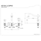thumbnail image 4 of Grifo para tina romana Kingston Brass Duchess, cromo pulido, 4 of 4
