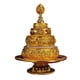 thumbnail image 1 of Budista tibetano que ofrece esculturas religiosas, colección hecha a mano, regalo de bendición, estatua decorativa, plato de Mandala para escritorio y, 1 of 5