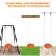 thumbnail image 2 of Columpio Hi-Na para niños, interior/exterior, con cuerda ajustable, 2 of 8