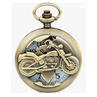 Genmérico - Reloj De Bolsillo Y Colgante De Moto
