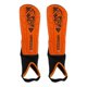 thumbnail image 1 of Espinillera de fútbol Vizari Malaga para niños naranja/negra, talla XXS, 1 of 7