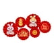 thumbnail image 2 of Decoración China Adhesivo De Pared Calcomanías Papel Flores Ventilador Para Dormitorio Decoración Estilo C, 2 of 3
