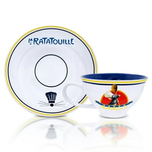 Set De Taza De Té Y Platillo Toynk Disney Pixar Ratatouille Chez Remy