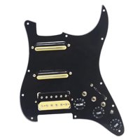 Magideal - Pieza De Repuesto Para Guitarra St Pickguard Precableada, Pastillas Ssh, Piezas De Instrumentos Musicales De Repuesto, Accesorio Para Guitarra, Placa