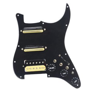 Magideal - Pieza De Repuesto Para Guitarra St Pickguard Precableada, Pastillas Ssh, Piezas De Instrumentos Musicales De Repuesto, Accesorio Para Guitarra, Placa