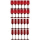 thumbnail image 1 of Set 24 Copas Full Color Rojo Allegra Vidrio Celebraciones, 1 of 3